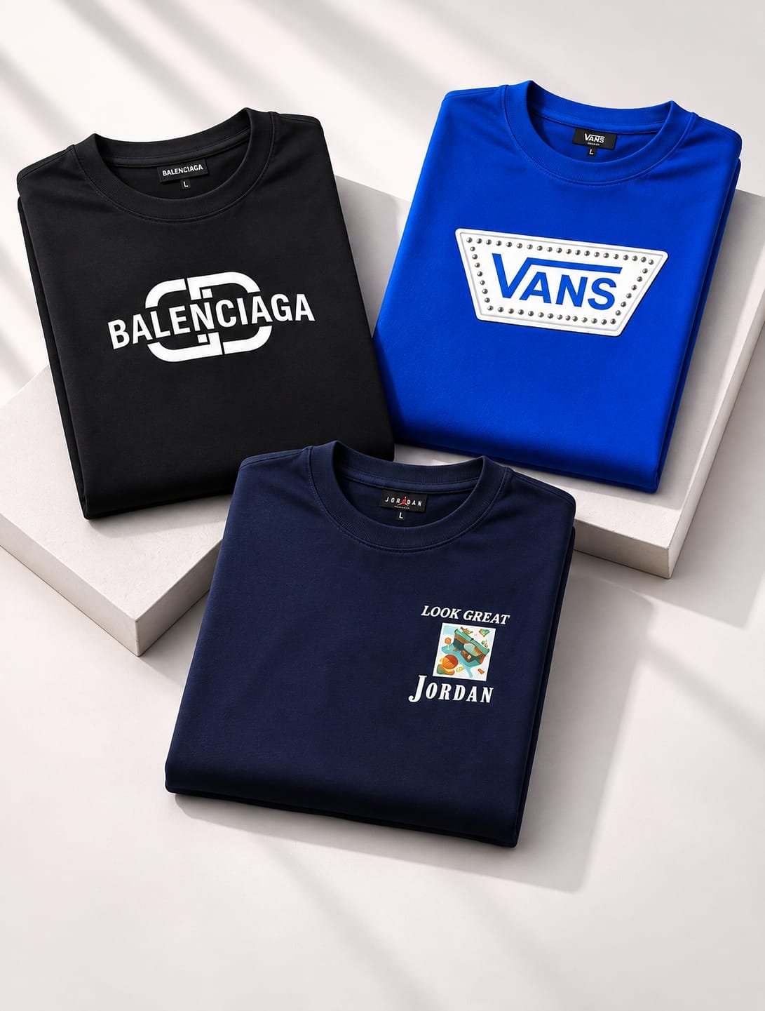 Men’s Premium Graphic Printed T-Shirt Combo – Pack of 3